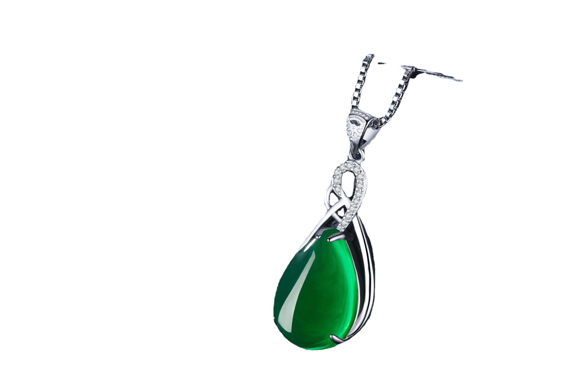 925 pendant, solid silver agate jade peridot bizuteria for women, jewelry with gemstone pendant