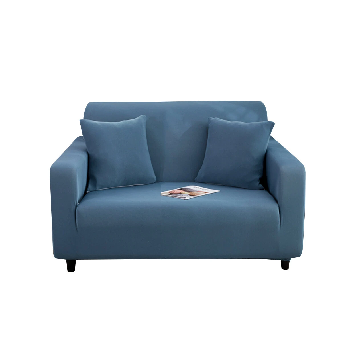 1/2/3/4 Seaters Elastic Sofa Cover Universal Pure Color Armchair Seat Protector Stretchy Couch Case