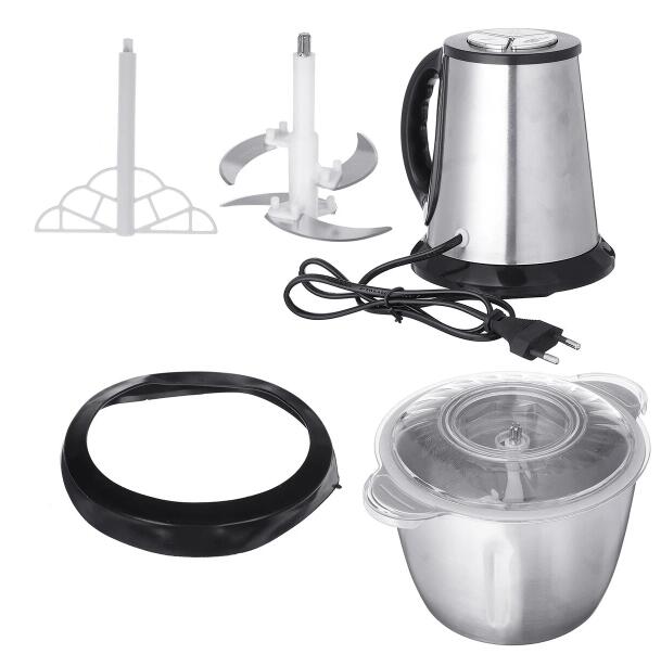 Electric Meat Grinder Food Processor Chopper Blender Slicer 3 Gears 3L 220V