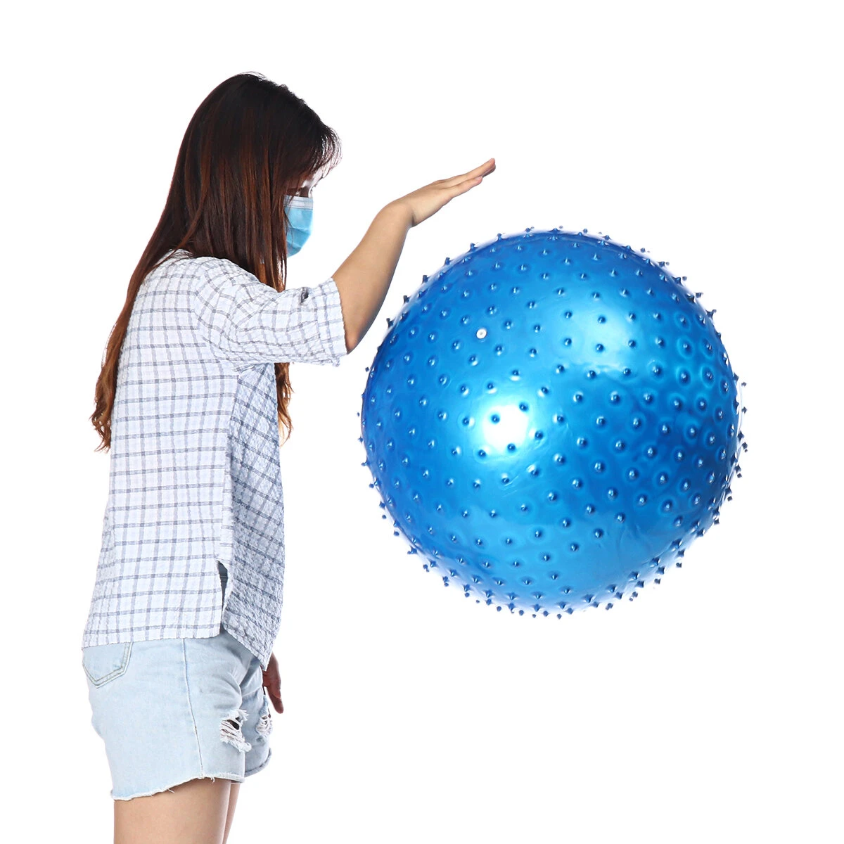 PVC Exercise Ball Anti Burst Professional Massage Inflatable Balance Control Pilates Yoga Ball