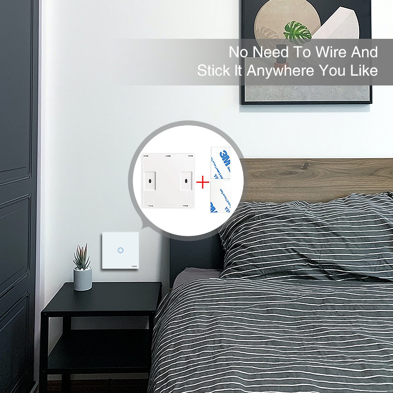 AC170-250V RF433 WiFi Smart Wall Touch Switch