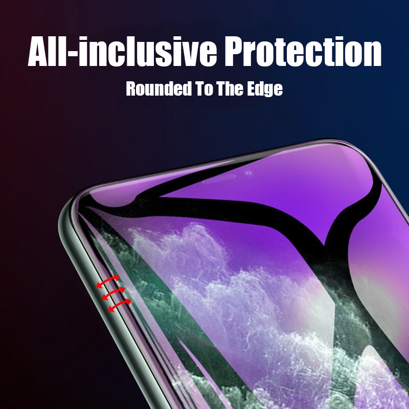 4PCS Full Cover Hydrogel Film On The For iPhone 13 12 11 Pro Max For iPhone X XS XR Screen Protector