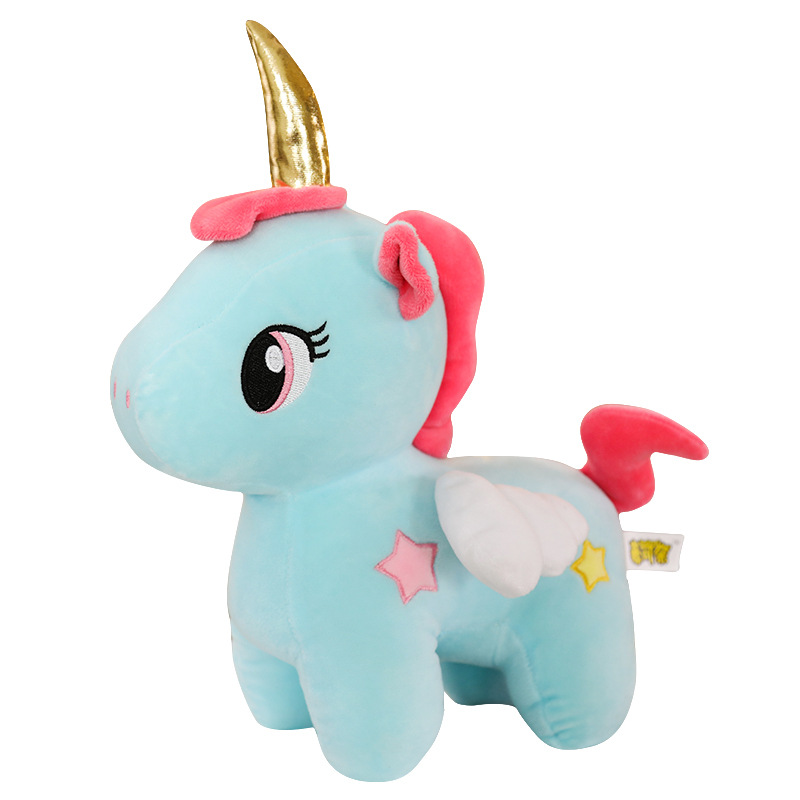 Unicorn soft plush toy baby animal toys kids appease sleep pillow doll birthday gifts for girls