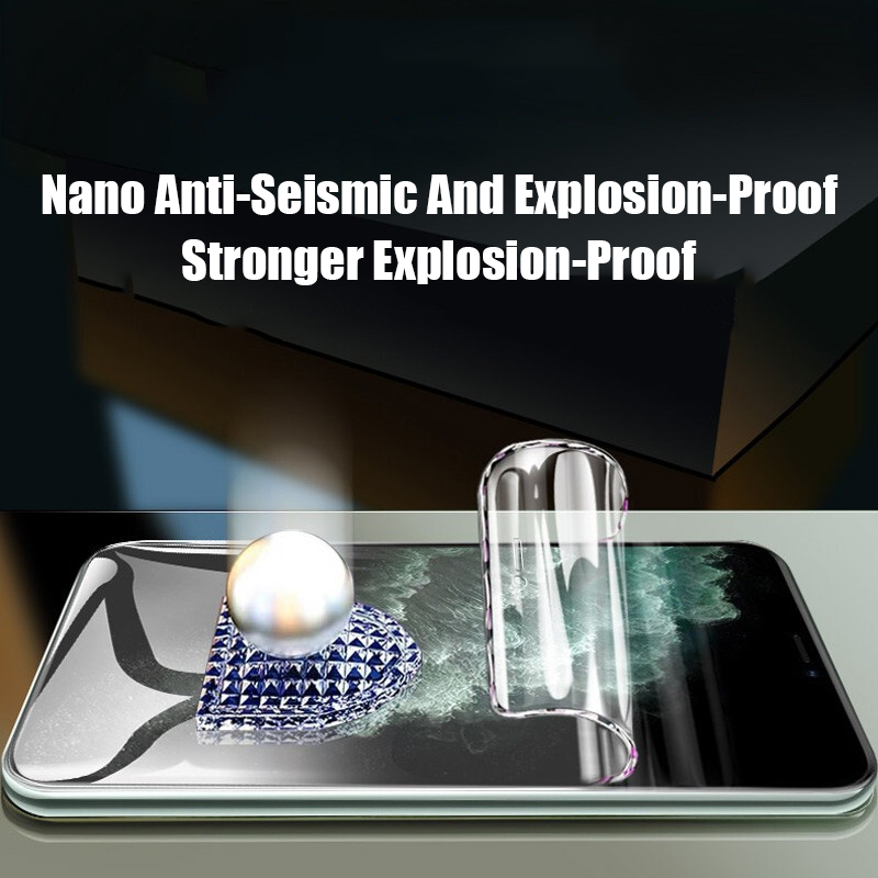 4PCS Full Cover Hydrogel Film On The For iPhone 13 12 11 Pro Max For iPhone X XS XR Screen Protector