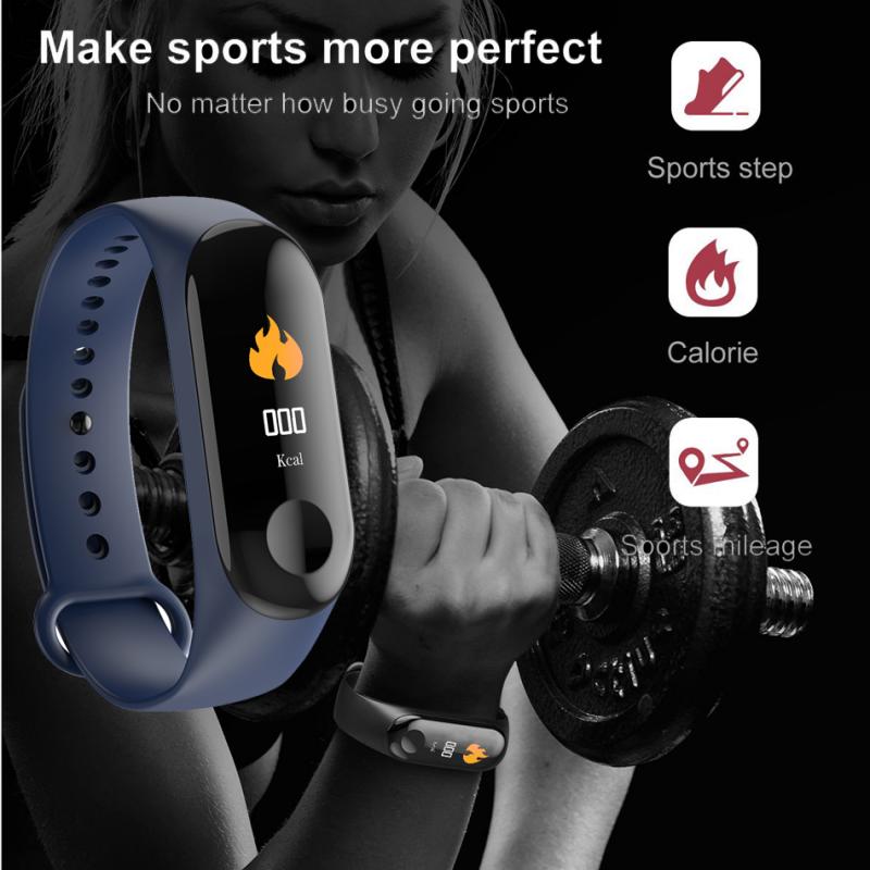 Sport  smart watch bracelet smartwatch m3pro smart bracelet for women smart blood pressure monitor