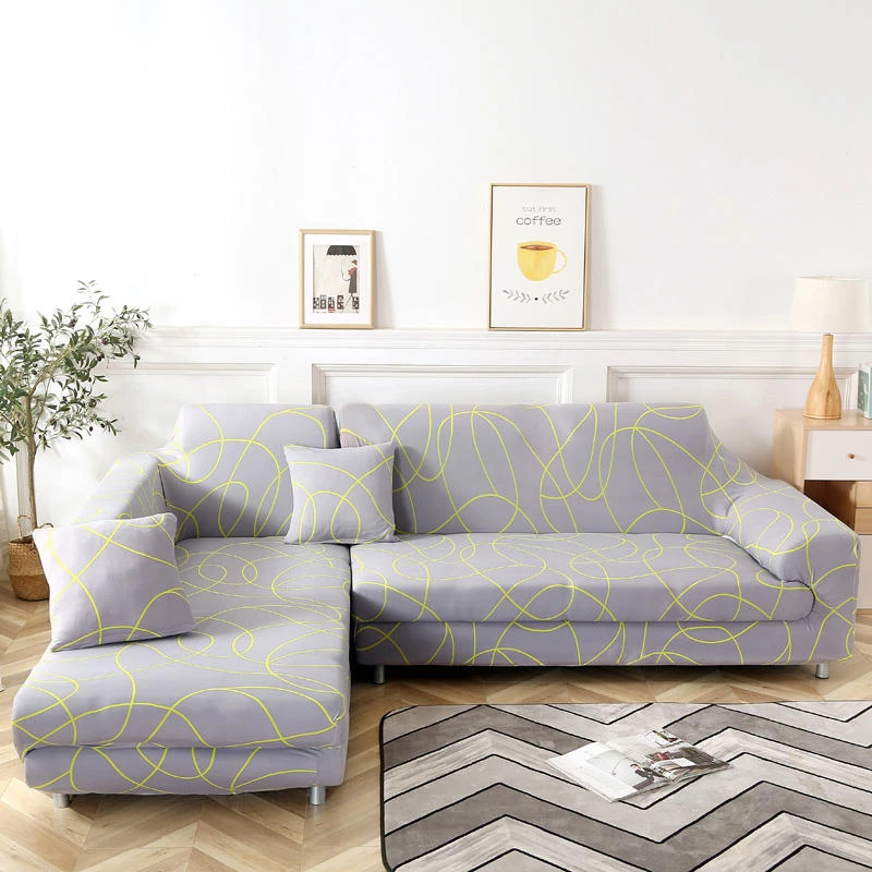 1/2/3/4 Seat Covers Elastic Couch Sofa Cover Armchair Slipcovers for Living Room Chair Cover Home