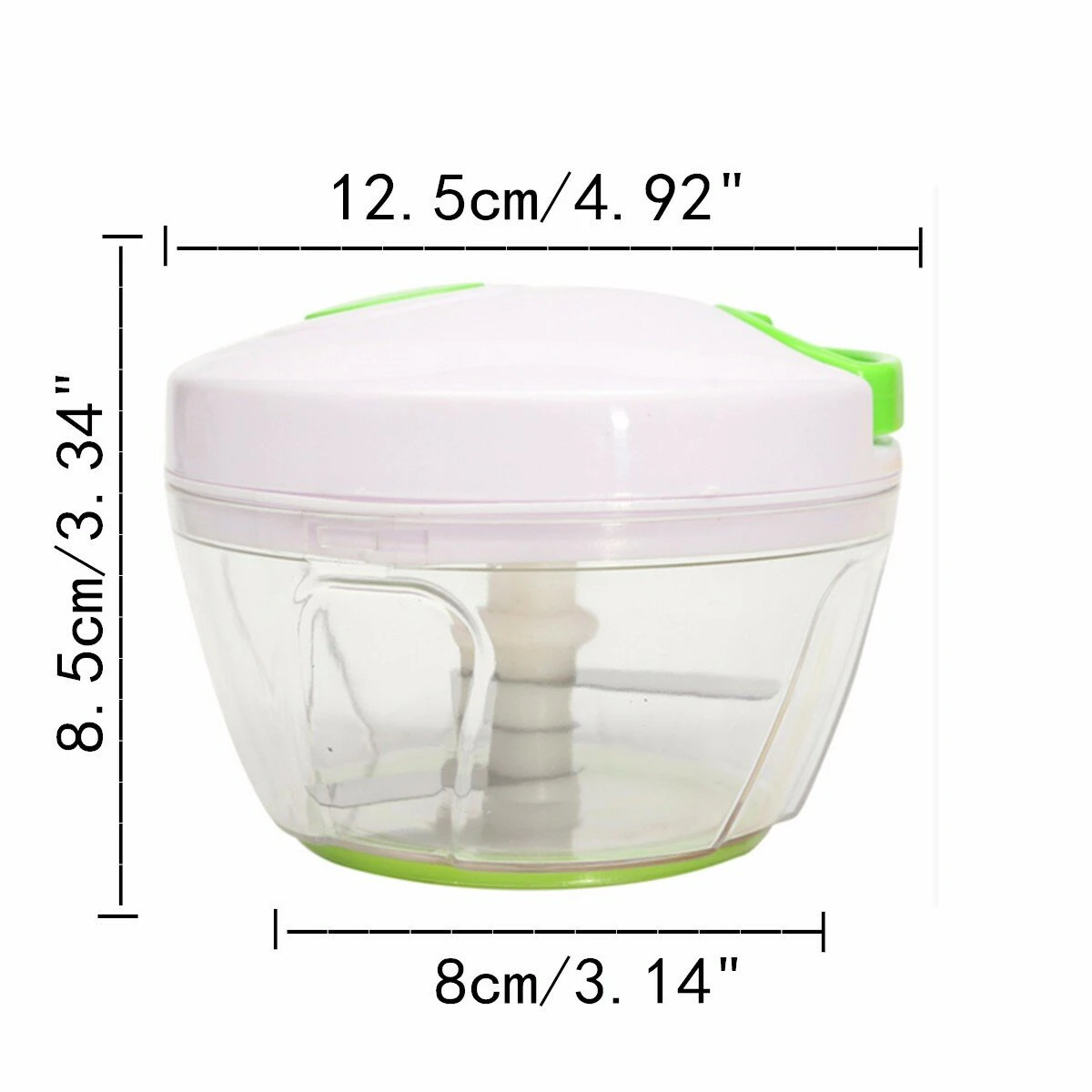 Vegetable Food Chopper Hand Speedy Veggie Meat Chopper Shredder Slicer Cutter