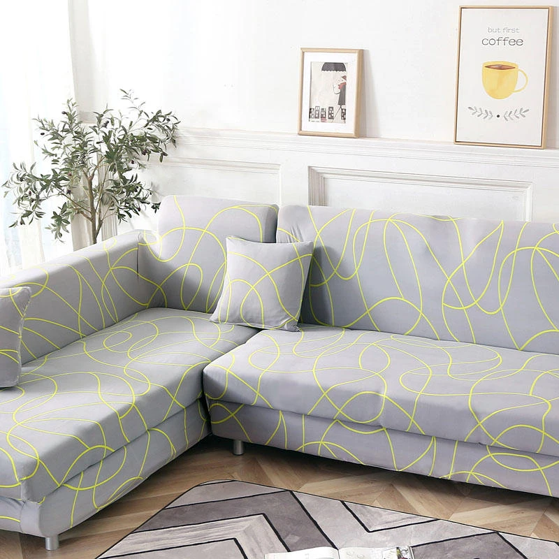 1/2/3/4 Seat Covers Elastic Couch Sofa Cover Armchair Slipcovers for Living Room Chair Cover Home