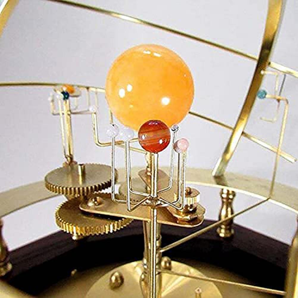Large solar system model solar system metal table decoration home decoration planet orbit model