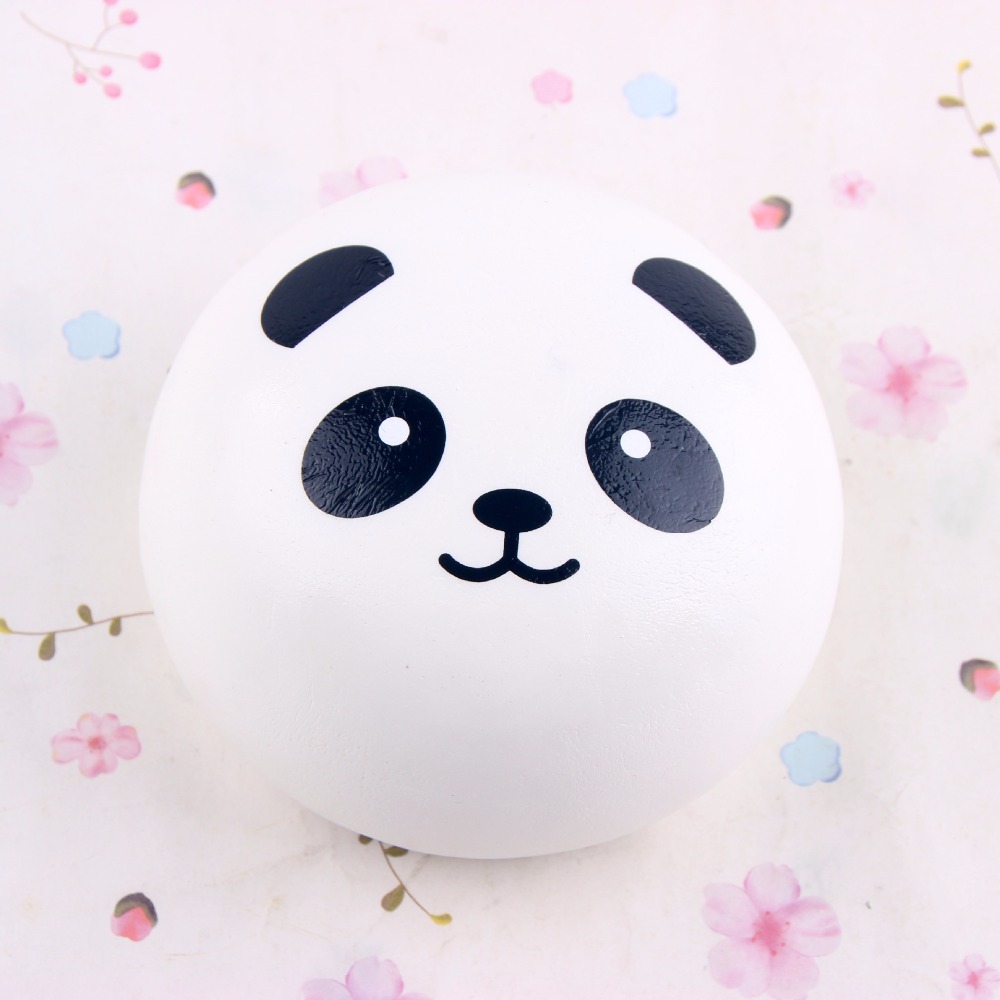 Spongy Panda Infant Toy Scented Toy with Slow Return Spongy Infant Toy Kawaii Anti-Stress Toy