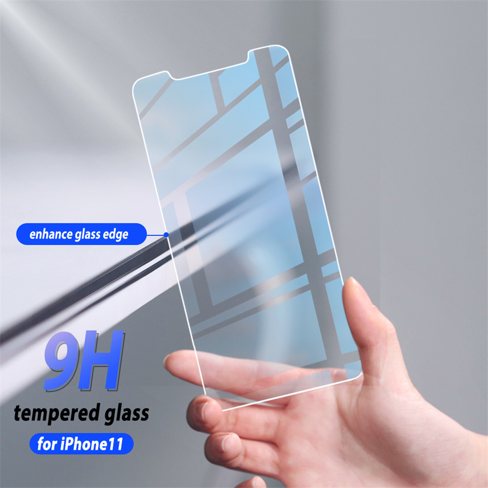 4Pcs Protective glass on For iPhone 13 12 11 Pro XS Max XR 7 8 Plus screen protector Tempered glass