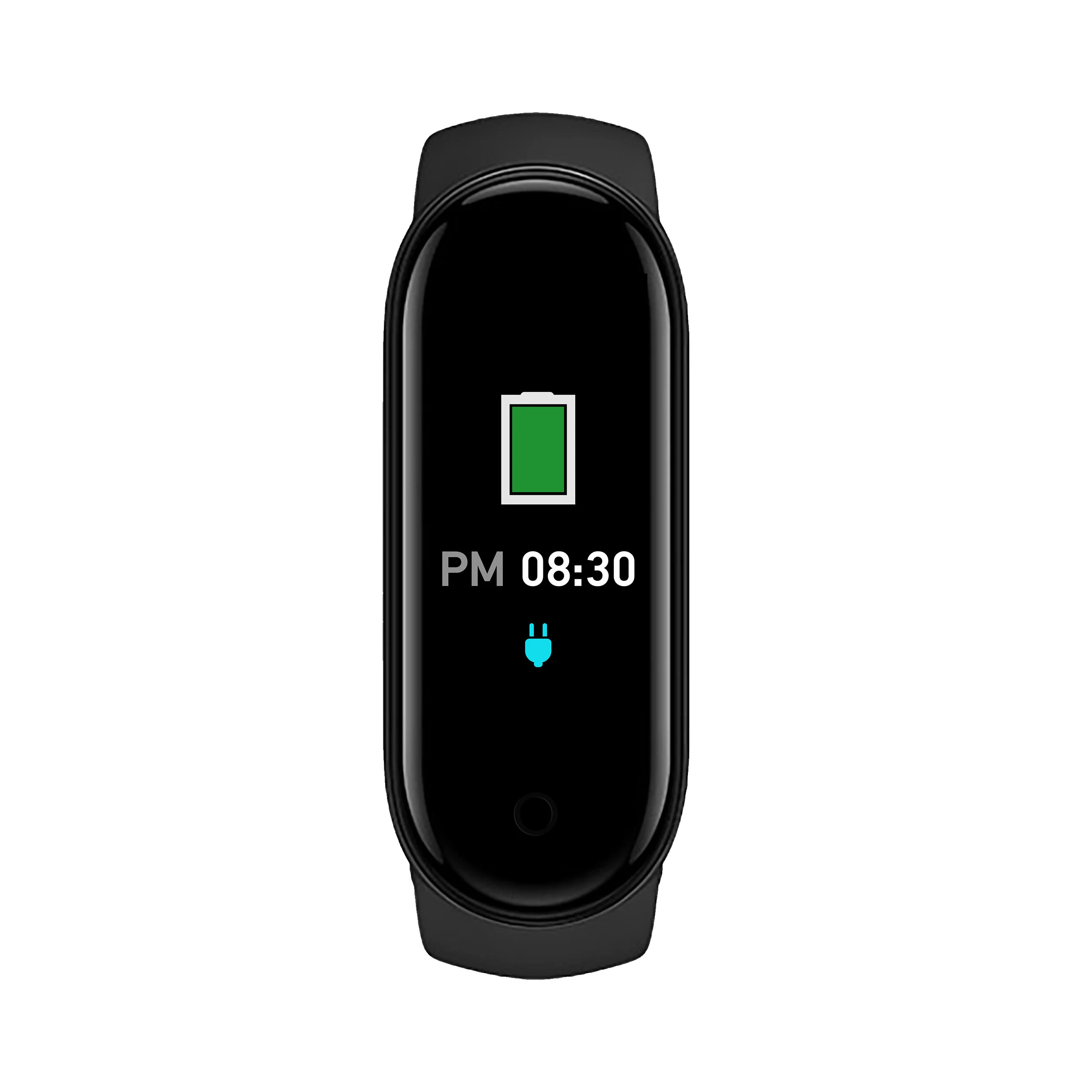 M6 0.96 inch touch screen heart rate blood pressure measurement sleep USB charging smart watch