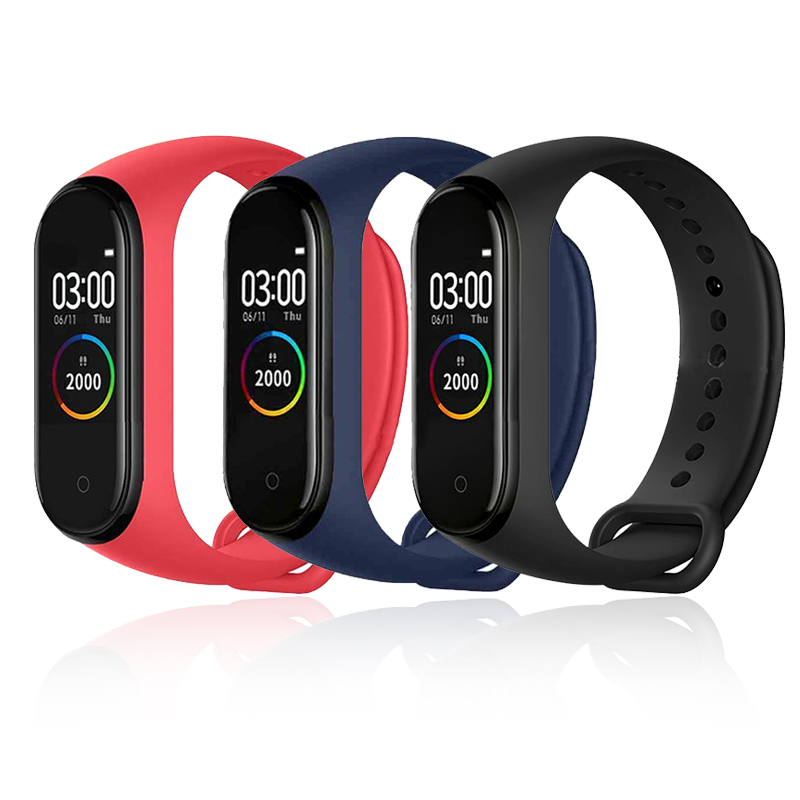 New m4 sports smart bracelet with depression and heart rate monitor, fitness smart watch