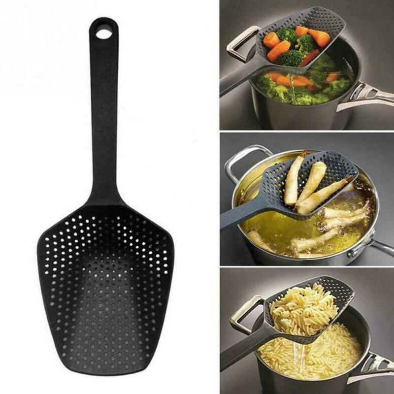 Kitchen spoon strainer, kitchen accessories, drain, vegetables, eco-friendly material, kitchen tool