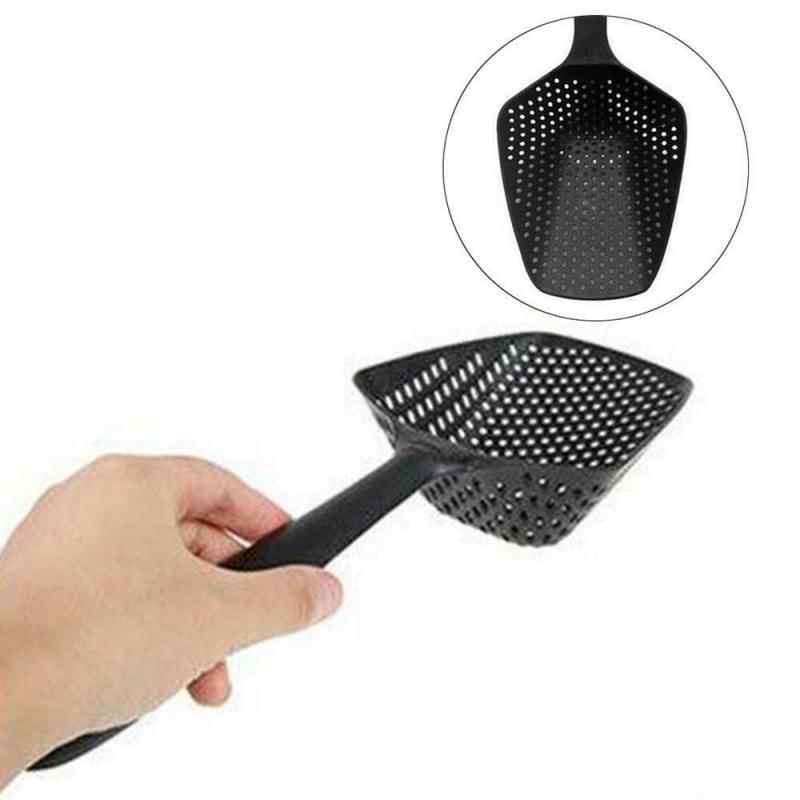 Kitchen spoon strainer, kitchen accessories, drain, vegetables, eco-friendly material, kitchen tool