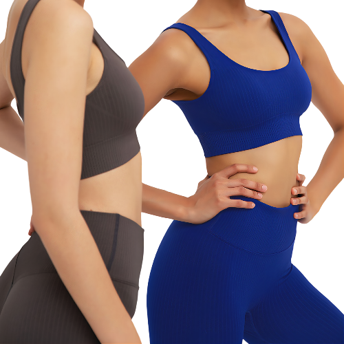 2022 new seamless folded peach hip lift yoga pants sports yoga fitness suit Pilates fitness run