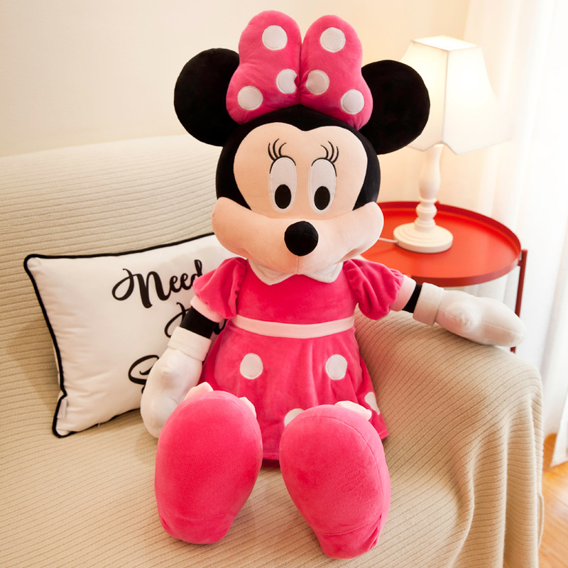Disney Plush Mickey Mouse Plush Toy Cartoon Mouse Stuffed Doll Toys Birthday Christmas Gift for Kids