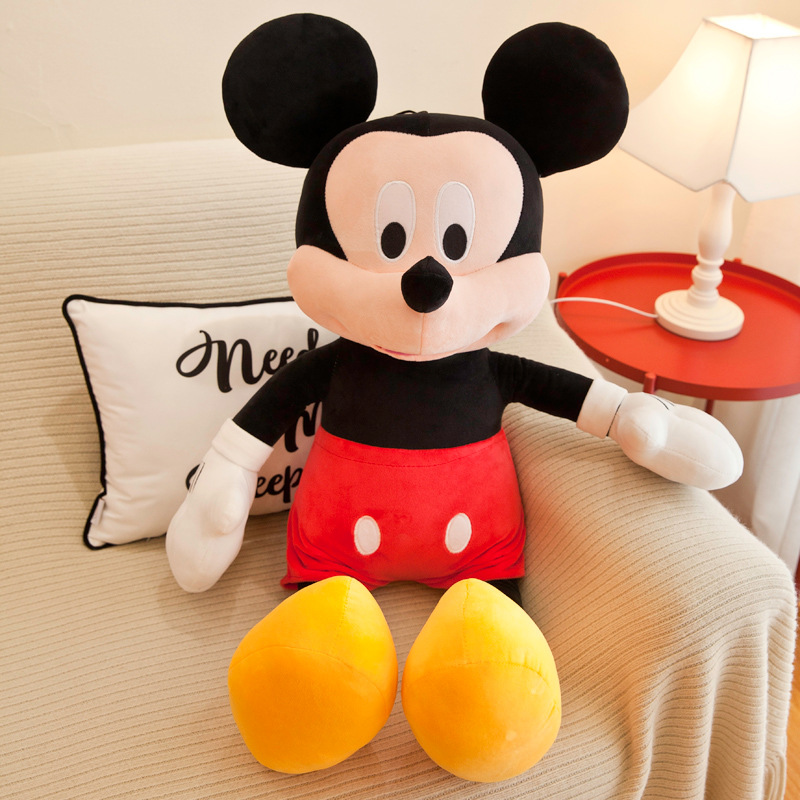 Disney Plush Mickey Mouse Plush Toy Cartoon Mouse Stuffed Doll Toys Birthday Christmas Gift for Kids