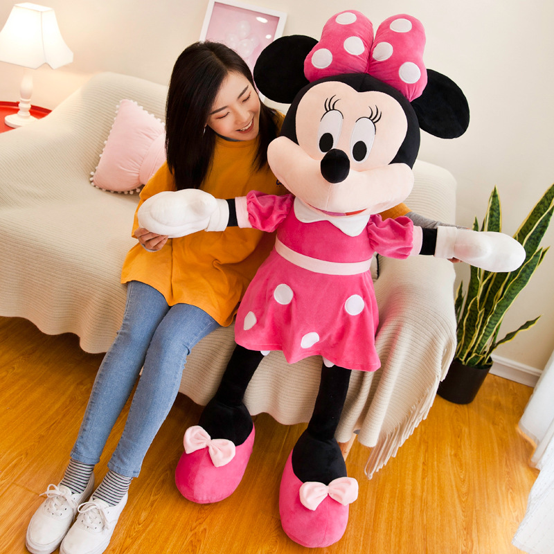 Disney Plush Mickey Mouse Plush Toy Cartoon Mouse Stuffed Doll Toys Birthday Christmas Gift for Kids