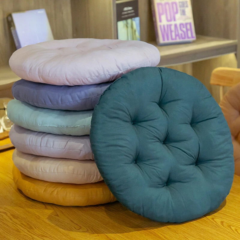 40X40cm Round Soft Cotton Chair Seat Pillow Cushion Sofa Chair Seat Cushion Pillow Pads