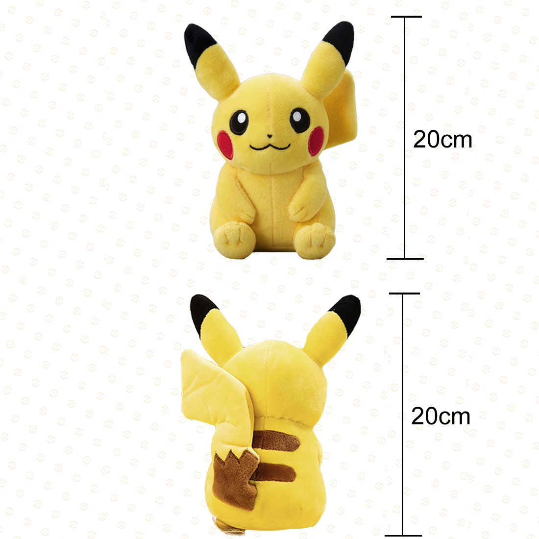 Pokemon Cute Pikachu Plush Dolls Pichu Stuffed Toys Cartoon Girl Children Birthday Christmas Gift