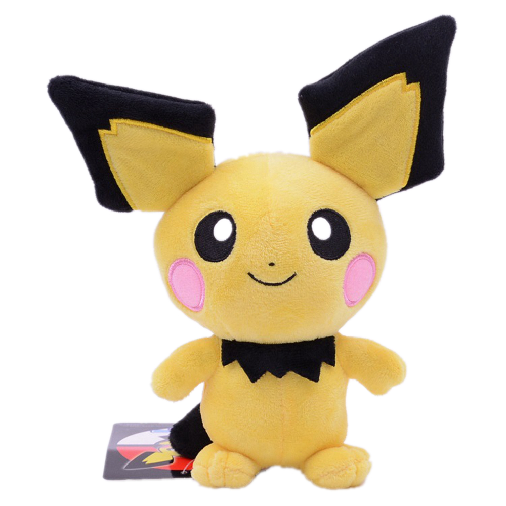 Pokemon Cute Pikachu Plush Dolls Pichu Stuffed Toys Cartoon Girl Children Birthday Christmas Gift
