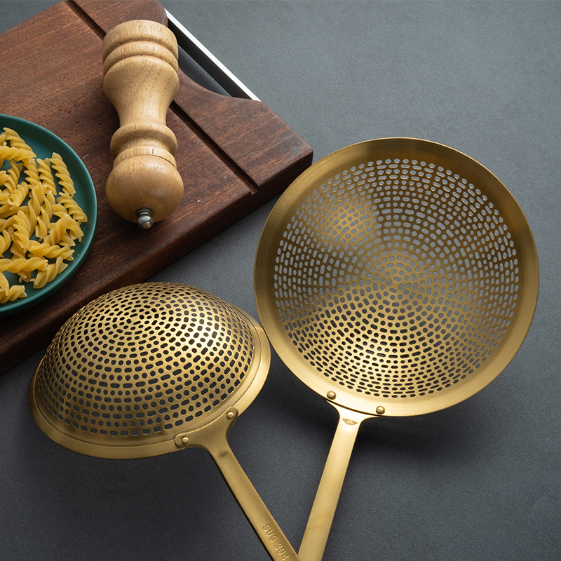 Cooking oil filter, stainless steel filter for pans, kitchen utensils