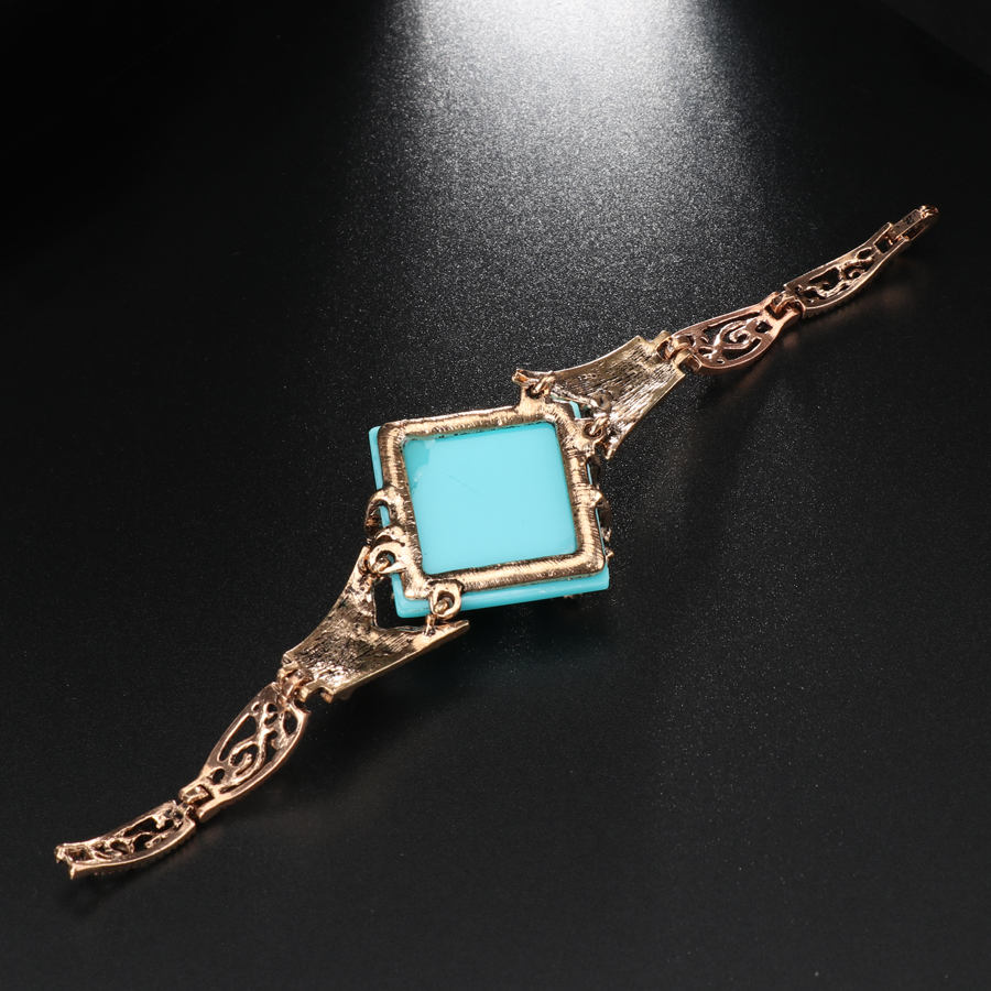 Bracelet for women green, vintage jewelry, antique gold color, turkish party bracelets jewelry