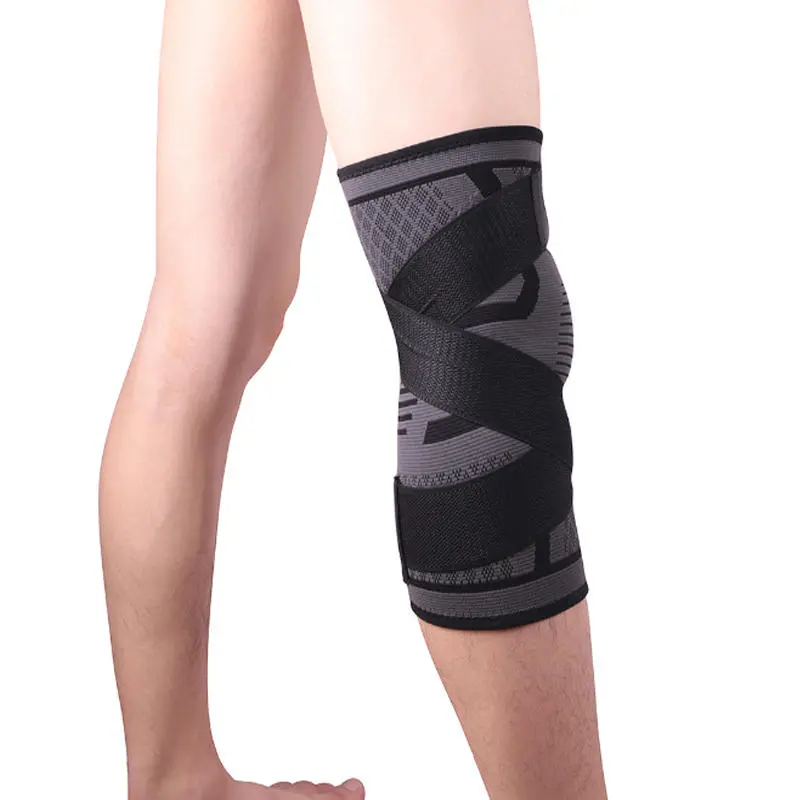 1 Pcs Knee Pad Fitness Running Cycling Elastic Knee Support Sports Knee Protective Gear