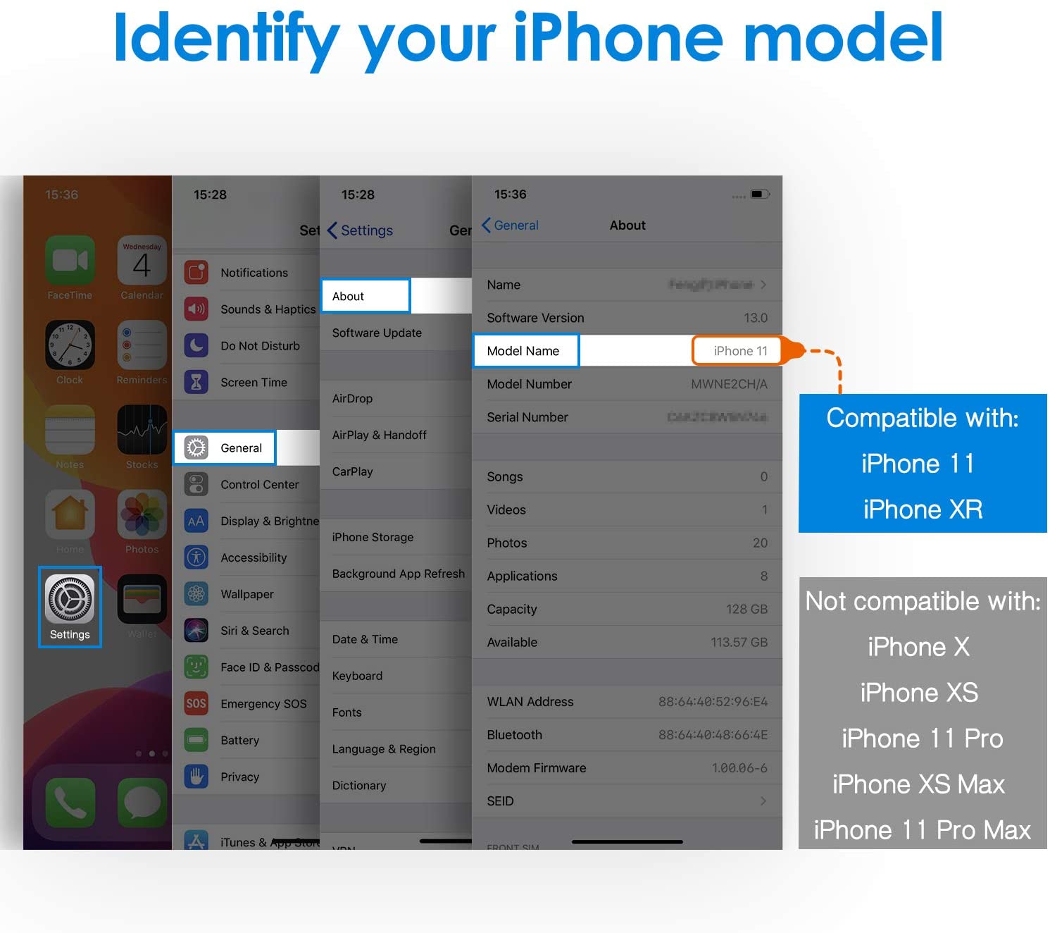 Screen Protector for iPhone 11 , for iPhone XR, 6.1-Inch, Tempered Glass Film