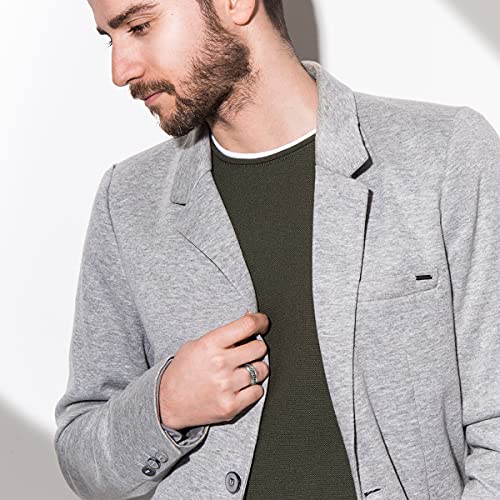 King Will Intertwine 8mm Spinner Ring Stainless Steel Fidget Ring Anxiety Ring for Men