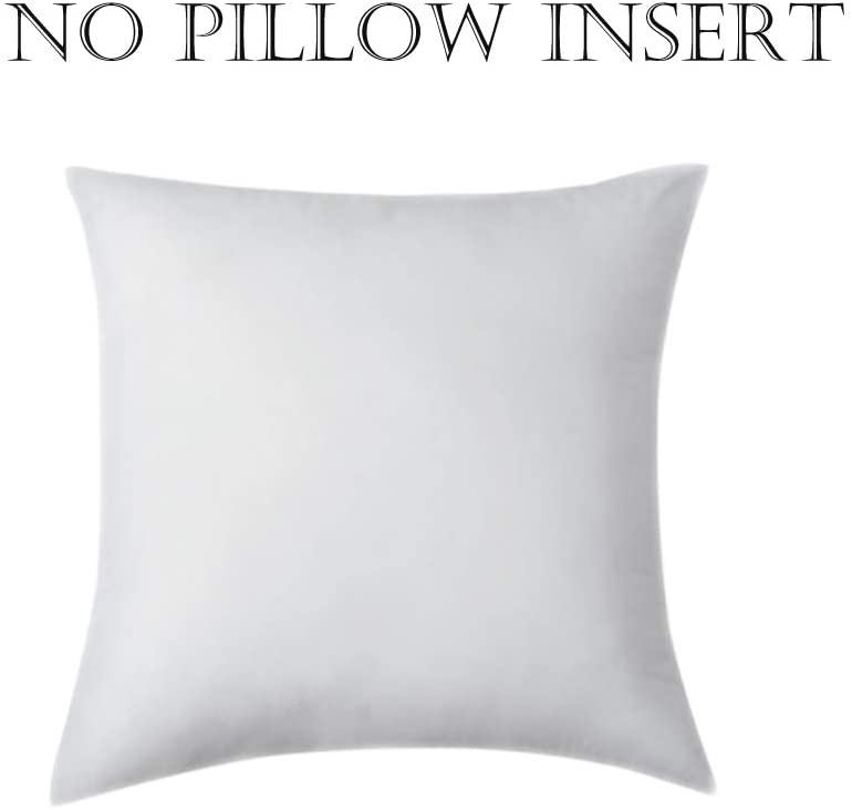 Square Throw Pillow Covers Super Soft Luxury Faux Fur Pillow Case Cover for Sofa Living Room