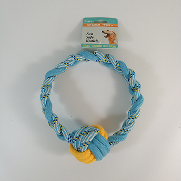 Wholesale Dental Cotton Durable Rope Pet Dog Toys Rope Chew Toy for Pet Ball Dog Rope Toy
