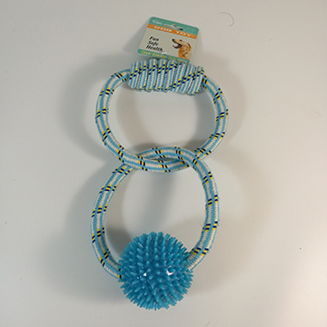 Wholesale Dental Cotton Durable Rope Pet Dog Toys Rope Chew Toy for Pet Ball Dog Rope Toy