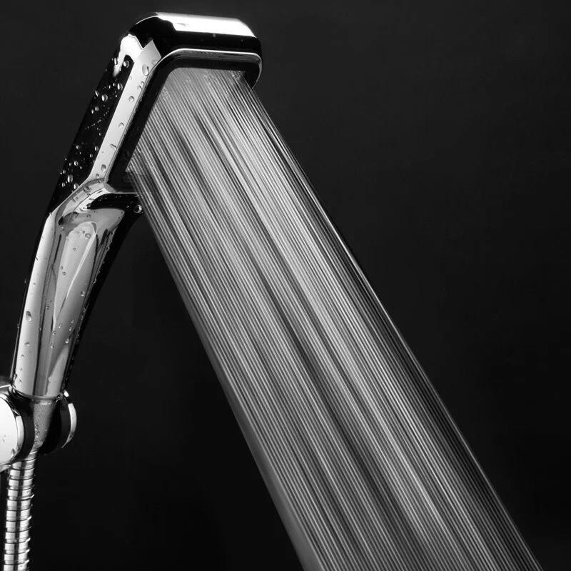 Shower Head High Pressure Rainfall Water Saving Flow With Spray Water Saving Bathroom Accessories