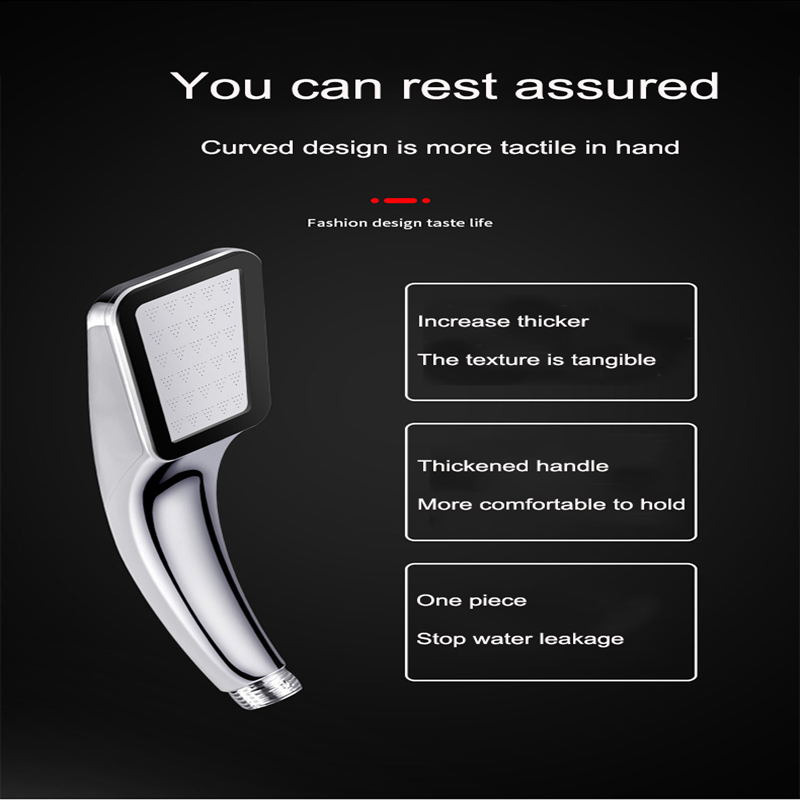 Shower Head High Pressure Rainfall Water Saving Flow With Spray Water Saving Bathroom Accessories