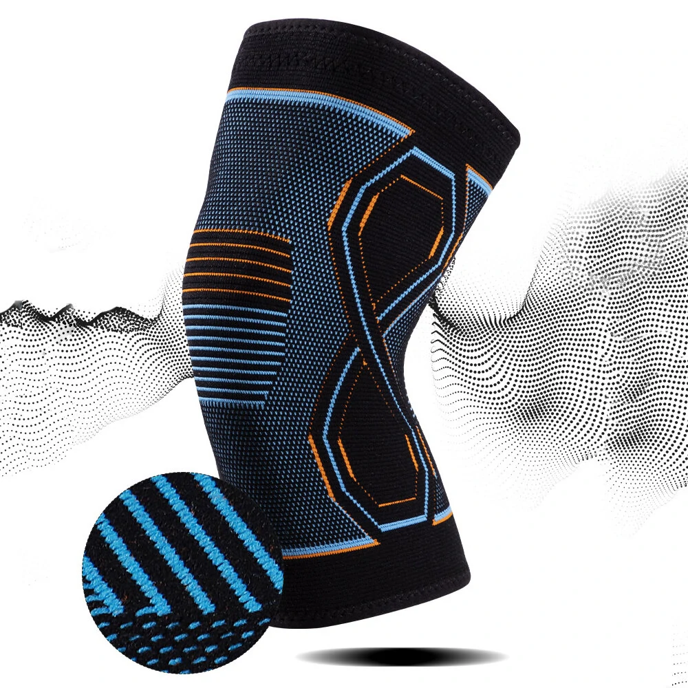 Elastic Knee Pads Nylon Sports Knee Pad Fitness Gear Patella Brace Running Basketball Volleyball