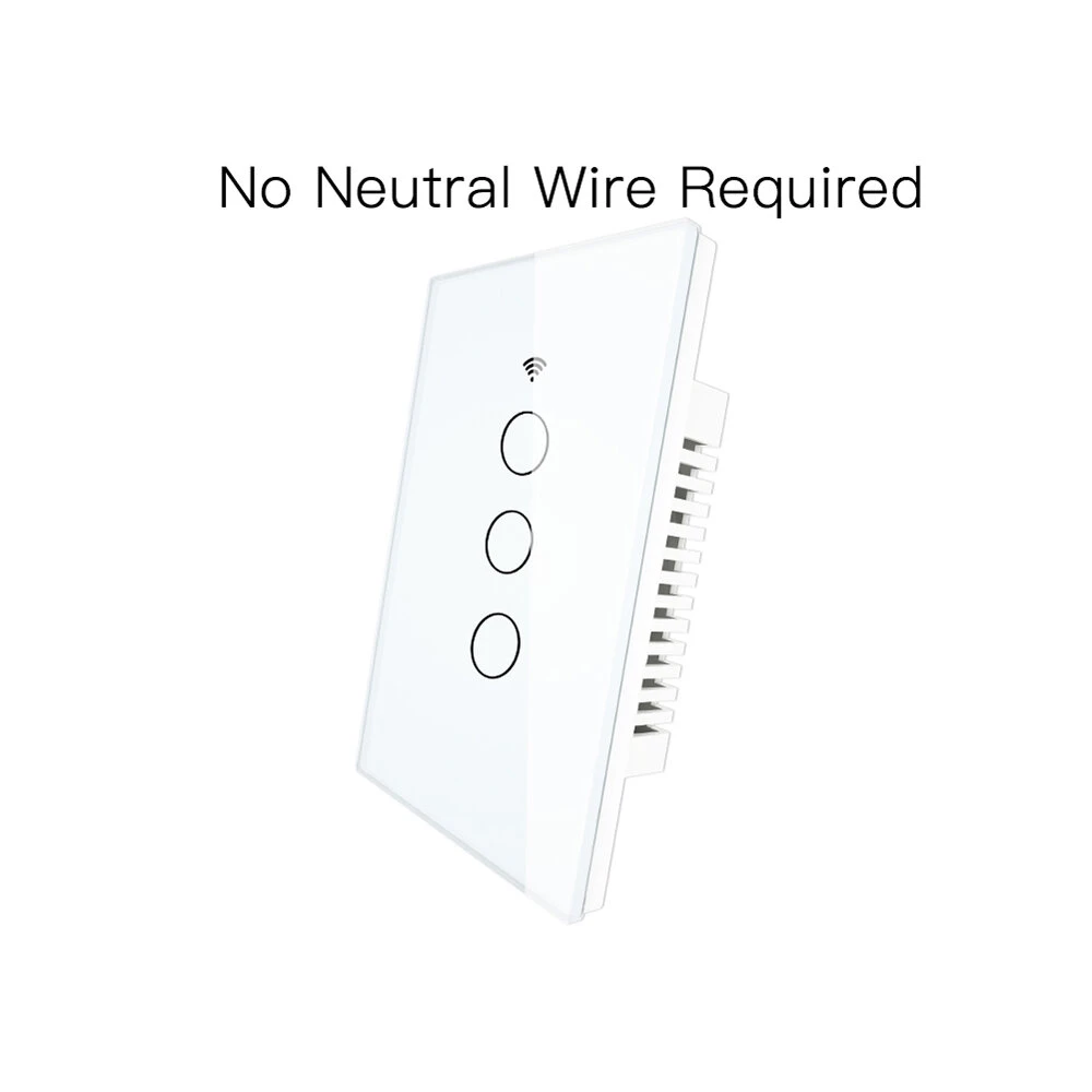 AC170-250V RF433 WiFi Smart Wall Touch Switch