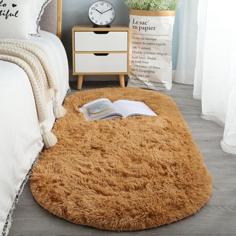 Wool Carpet Modern Home Decor Living Room Sofa Coffee Table Floor Rug Girl Bedroom Foot Mat Plush