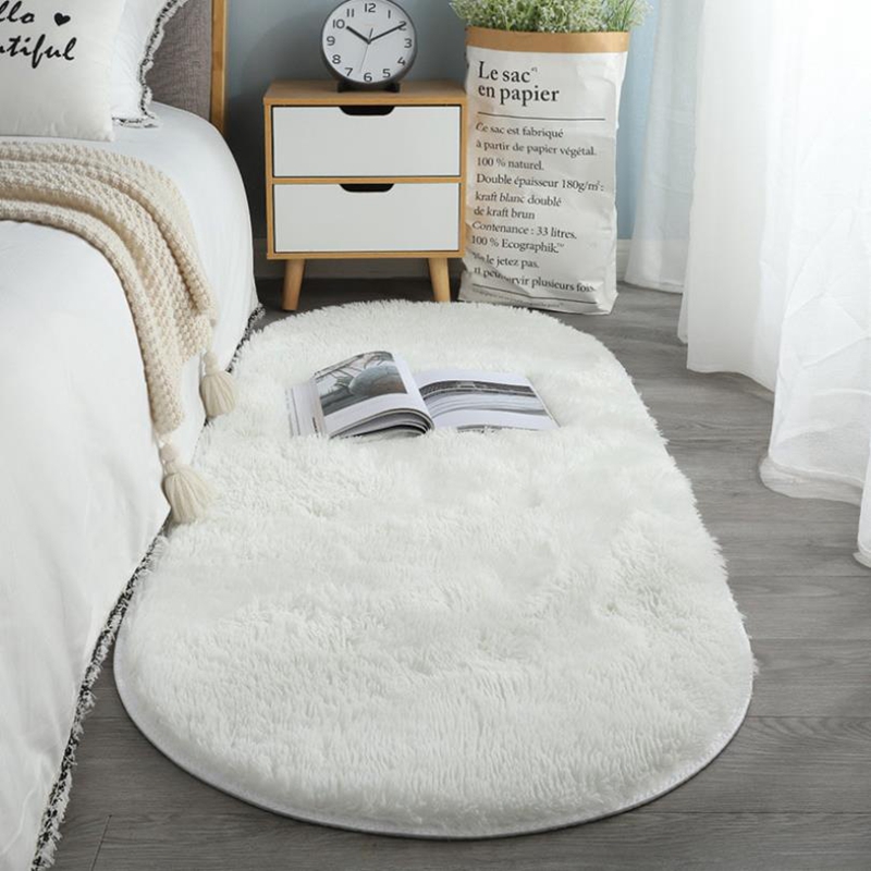 Wool Carpet Modern Home Decor Living Room Sofa Coffee Table Floor Rug Girl Bedroom Foot Mat Plush