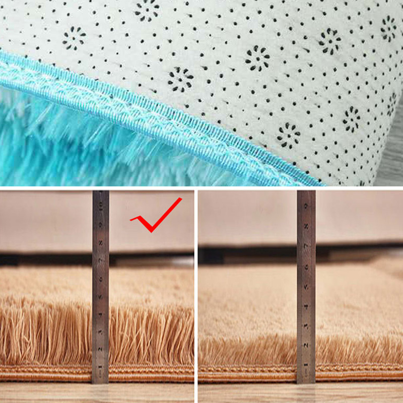 Wool Carpet Modern Home Decor Living Room Sofa Coffee Table Floor Rug Girl Bedroom Foot Mat Plush