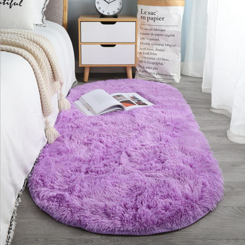 Wool Carpet Modern Home Decor Living Room Sofa Coffee Table Floor Rug Girl Bedroom Foot Mat Plush