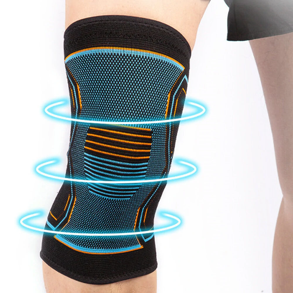 Elastic Knee Pads Nylon Sports Knee Pad Fitness Gear Patella Brace Running Basketball Volleyball