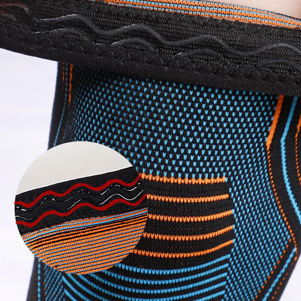Elastic Knee Pads Nylon Sports Knee Pad Fitness Gear Patella Brace Running Basketball Volleyball