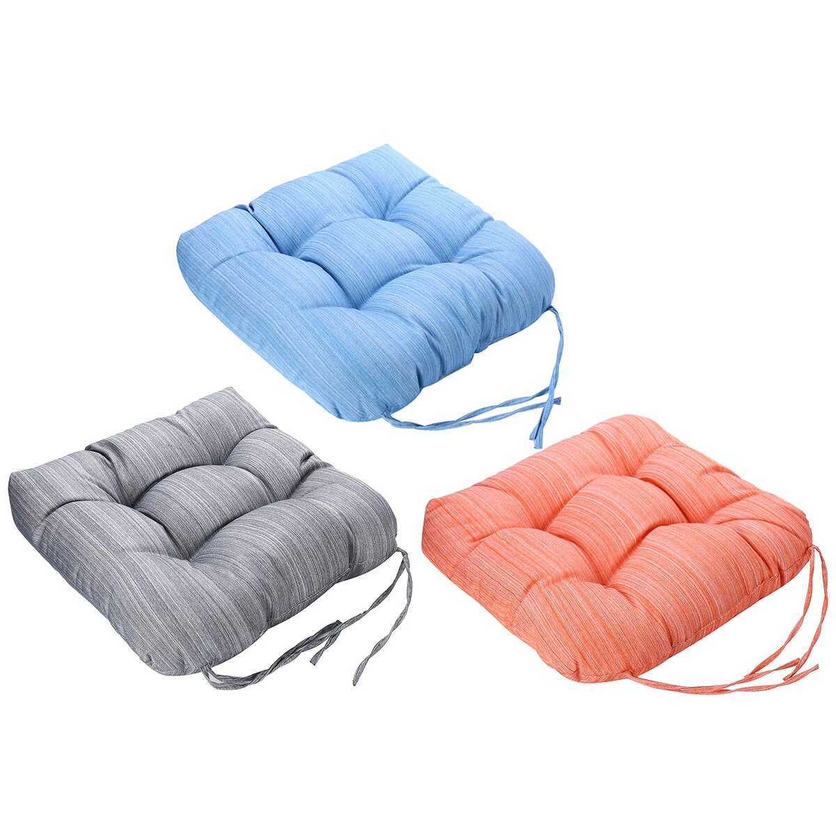 Cushion Waterproof Sofa Padded Cushion PP Cotton with Bandage Home Office Student Seat Supplies