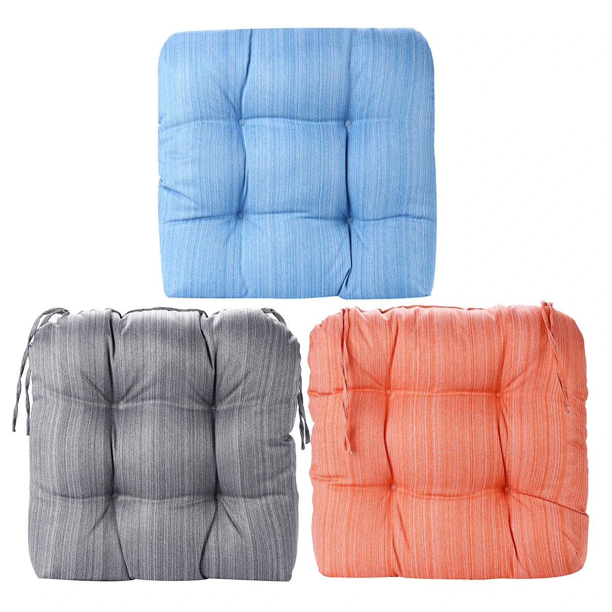 Cushion Waterproof Sofa Padded Cushion PP Cotton with Bandage Home Office Student Seat Supplies