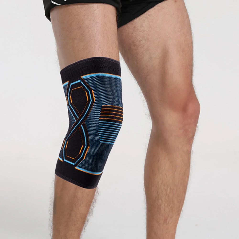Elastic Knee Pads Nylon Sports Knee Pad Fitness Gear Patella Brace Running Basketball Volleyball
