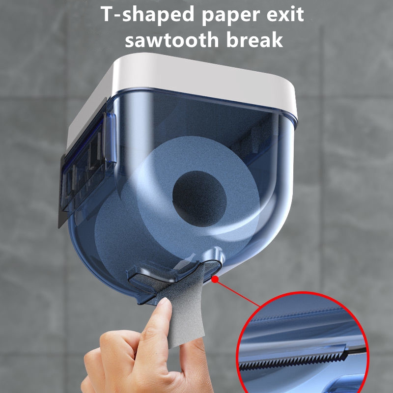 Toilet paper wall holder, waterproof, tissue holder, bathroom, storage box, household supplies
