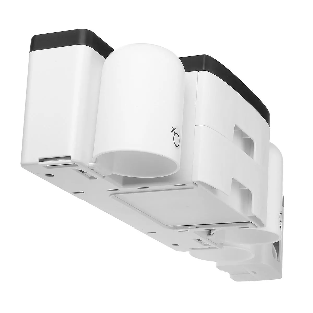 Kitchen Shelf Toothbrush Rack Hole-free Mouthwash Cup Bathroom Wall-mounted