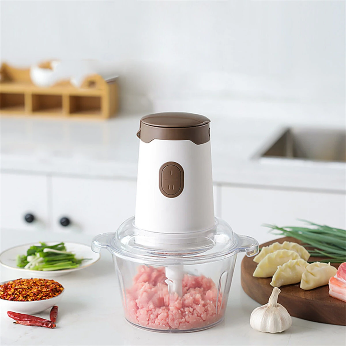 3 IN 1 Multifunctional Electric Juicer Blender Meat Grinder Machine Food